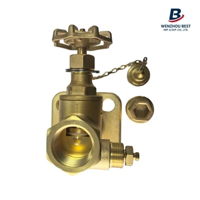 1 Falf Globe Flange Gyda Samplwr